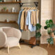 trendy capsule wardrobe in beige and light blue on 2022 10 05 07 57 35 utc
